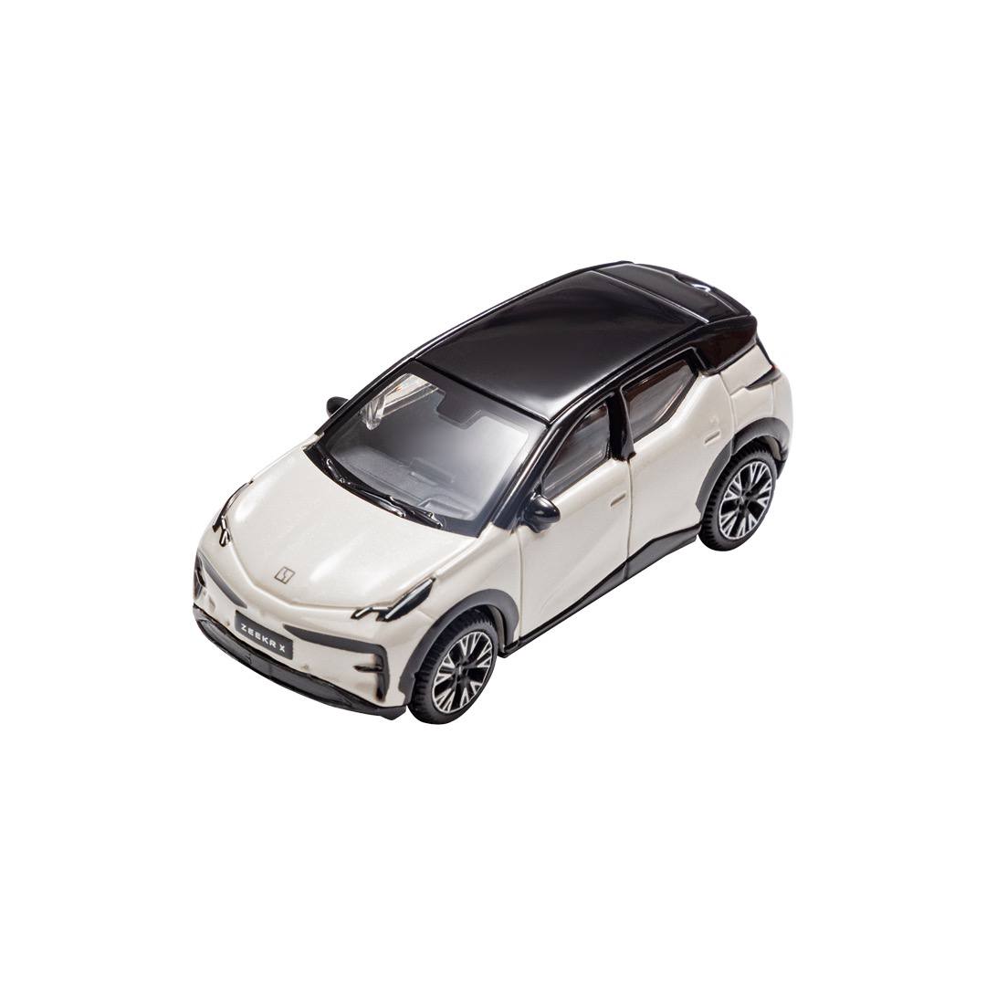 Модель автомобіля ZEEKR X у масштабі 1:64