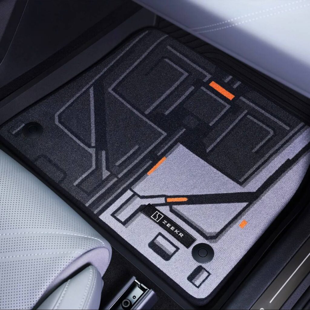 Килимки у салон ZEEKR 001