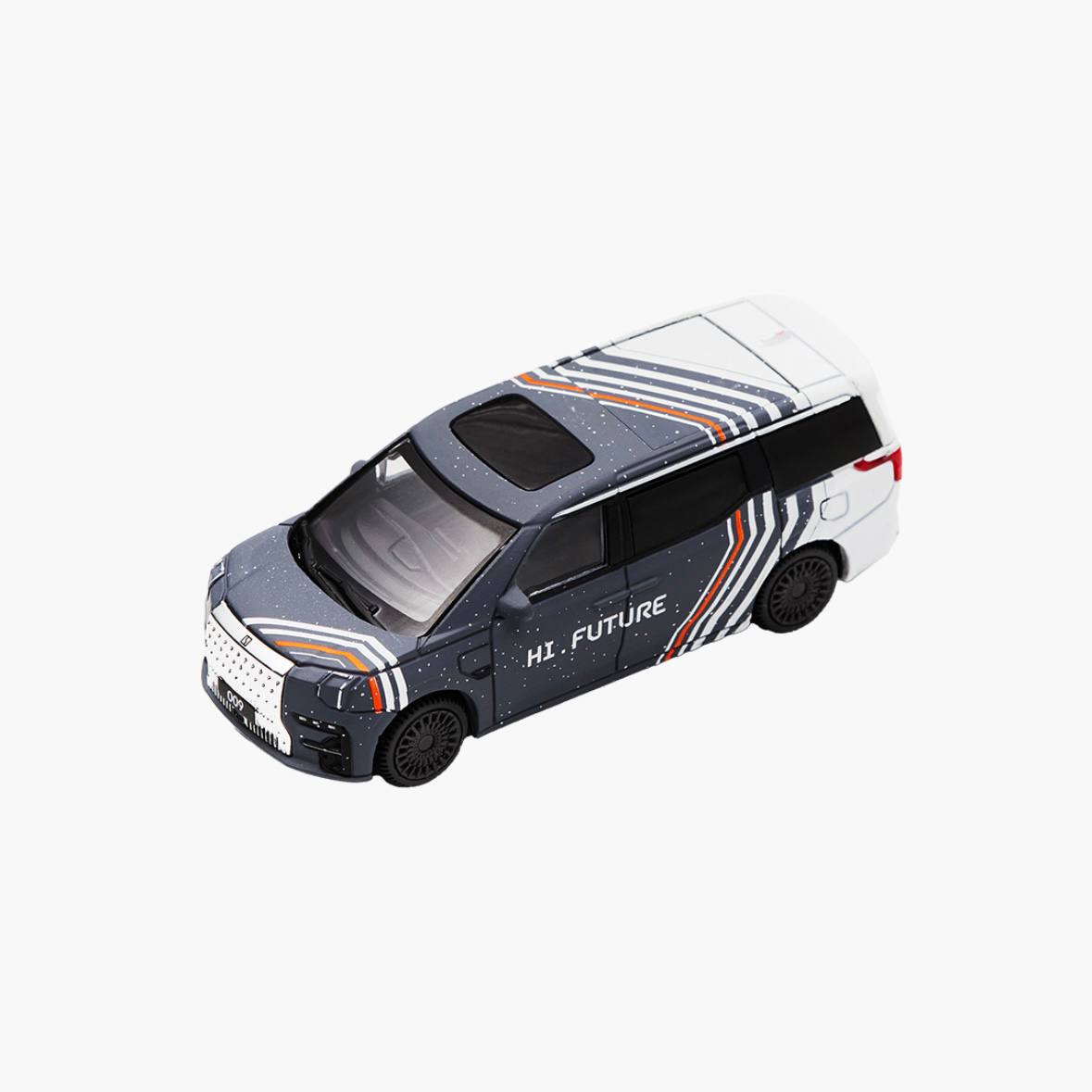 Модель автомобіля ZEEKR 009 у масштабі 1:64
